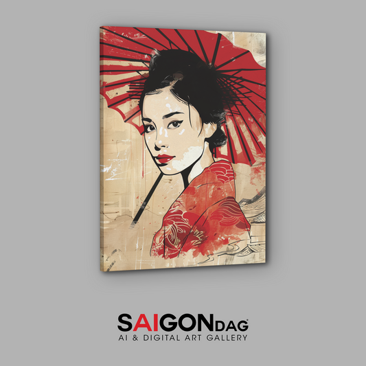 SAIGON DAG #1 - "Lady Umbrella"